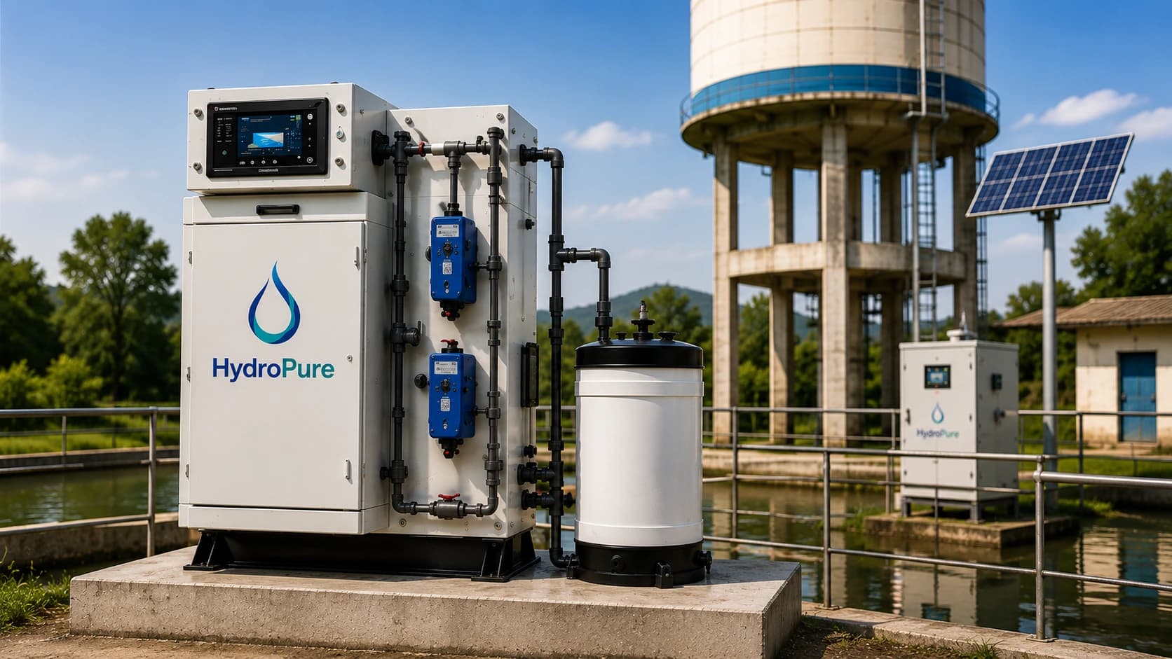 Why village water tanks need automated chlorination - HYDROscope insight