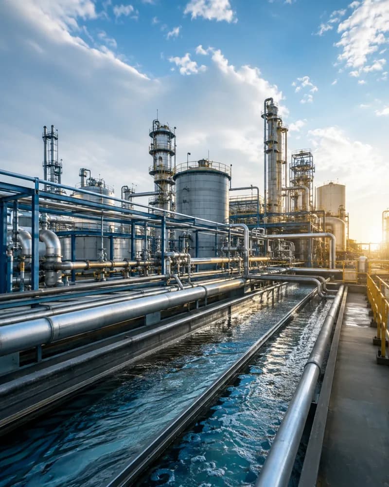 Process water for industry